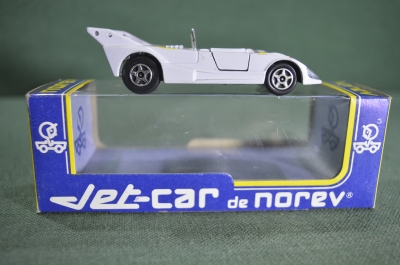 Машинка модель "813 Lola T 294". Norev Jet Car. Оригинальная коробка. Франция. 1970-е. #U