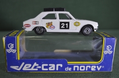 Машинка модель "Peugeot 504 Safari". Norev Jet Car. Оригинальная коробка. Франция. 1970-е. #U