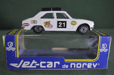 Машинка модель "Peugeot 504 Safari". Norev Jet Car. Оригинальная коробка. Франция. 1970-е. #U