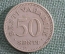 Монета 50 сенти, центов 1936 года, Эстония. Senti, Eesti Vabarik