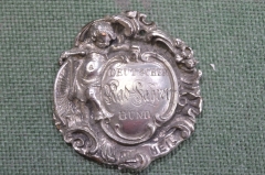 Знак значок "Велосипедный клуб". Велосипед. Велосипедист. Рейх. Германия. Начало 20-го века. #U