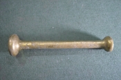 Пестик для ступы ступки старинный малый. Латунь. Царская Россия. 