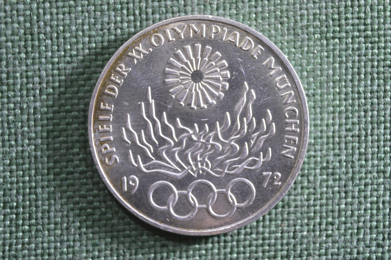 Купить Монета 10 марок. XX летние Олимпийские Игры, Мюнхен, Олимпиада ...