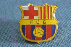 Знак значок "Футбольный клуб FCB Барселона". Футбол. Испания. 