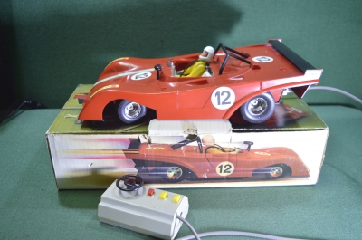 Игрушка машинка "Феррари Ferrari 312 PB". Piko. Гонщик. Коробка. ГДР. Германия. 