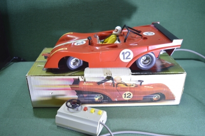 Игрушка машинка "Феррари Ferrari 312 PB". Piko. Гонщик. Коробка. ГДР. Германия. #U