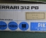 Игрушка машинка "Феррари Ferrari 312 PB". Piko. Гонщик. Коробка. ГДР. Германия. #U