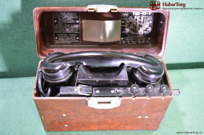Полевой телефон ТАИ-43-Р, СССР, 1965 год