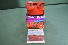 Стереоскоп диаскоп View-Master. Вьюмастер 3D stereo. Коробка. Бельгия. Период СССР.