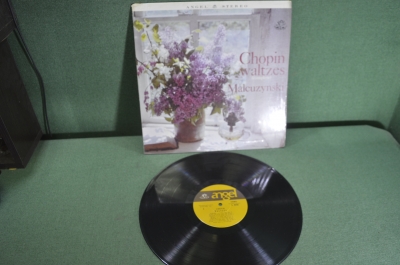 Винил, пластинка 1 lp "Chopin Waltzes". Malcuzynski. США. Америка. Периода СССР.