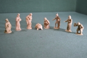 Фигурки Солдатики. Рождество Христово. Набор 8 штук. Hoefler. Hofler. Германия. 1970е. Фигурки Солдатики. Рождество Христово. Набор 8 штук. Hoefler. Hofler. Германия. 1970е.