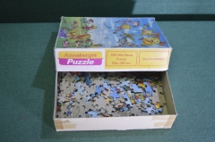 Игрушка детская пазл "Puzzle Annaberger 500". Veb Plasticart. ГДР. Германия. 