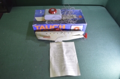 Игрушка подводная лодка "Дельфин". Tauch boot. ГДР. Германия. 1970-е. #G2