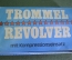 Игрушка Пистолет детский "Trommel Revolver". Пластмасса. Оригинальная коробка. ГДР. Германия. #G1