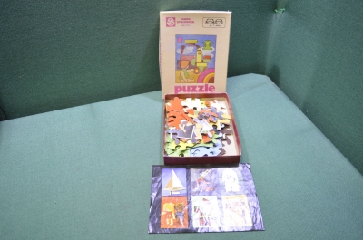 Игрушка детская пазл "Famos Puzzle". ГДР. Германия. #G2