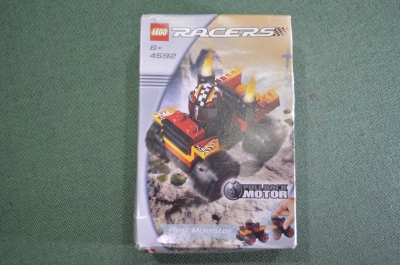 Игрушка коробка от конструктора "Lego Racers. Red Monster 4592". Дания. 2002 год.