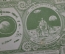 Бона, банкнота "Unified Space over America". Moondust Certificate. Лунные деньги. Аполллон. Космос. 