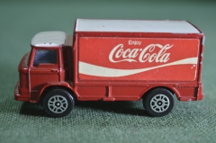 Игрушка машинка "Corgi Leyland Coca-Cola". Великобритания. 1970е.