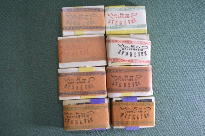 Спичечные этикетки "Балабаново". Заводская упаковка. Набор 100шт. 1950-е годы. СССР.