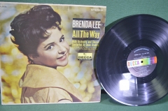 Пластинка виниловая "Brenda Lee. All the way. Бренда Ли". Decca. Винил 1 lp. #1