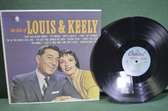 Пластинка виниловая "The hits of Louis & Keely. Луис и Кили". Capitol. Винил 1 lp. #1
