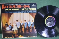 Пластинка виниловая "Hey Boy ! Hey Girl ! Louis Prima and Keeky Smith". Луис Прима. Capitol 1 lp. #1