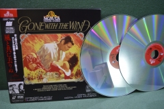 Фильм "Унесенные ветром". Лазерный диск (2 шт). Gone With the Wind (Laserdisc)