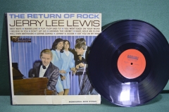 Пластинка виниловая "The return of Rock. Jerry Lee Lewis". Джерри Ли Льюис. Smash. Винил 1 lp.
