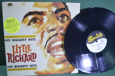 Пластинка виниловая "Little Richard. His biggest hits.". Литтл Ричард. Specialty. Винил 1 lp.