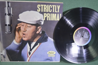 Пластинка виниловая "Louis Prima. Strictly Prima. Луис Прима". Capitol. Винил 1 lp. #3