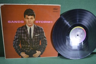 Пластинка виниловая "Tommy Sands, Sands Storm". Томми Сандс, Песчаная буря. Capitol. Винил 1 lp. #2