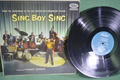 Пластинка виниловая "Tommy Sands, Sing boy sing". Томми Сандс, Пой мальчик, пой. Винил 1 lp. #2