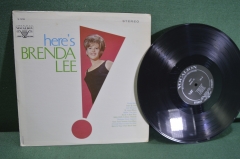 Пластинка виниловая "Here's Brenda Lee. Бренда Ли". Vocalion. Винил 1 lp. #2