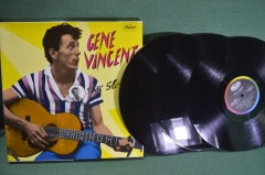 Пластинка виниловая "Gene Vincent, Star 56-58". Жене Винсент. Capitol. Винил 3 lp. 