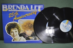 Пластинка виниловая "Brenda Lee. 25 th Anniversary". Бренда Ли. MCA Records. Винил 2 lp. 