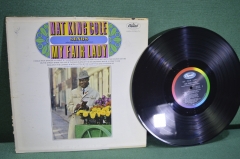 Пластинка виниловая "Nat King Cole. My fair lady". Нэт Кинг Коул. Capitol. Винил 1 lp. 