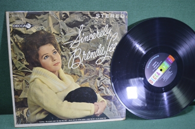 Пластинка виниловая "Sincerely Brenda Lee". Decca. Бренда Ли. Винил 1 lp. 