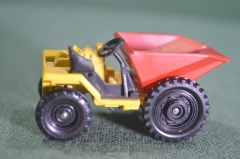 Игрушка машинка модель грузовик самосвал "Corgi Barford Bison". Великобритания. 1970е.