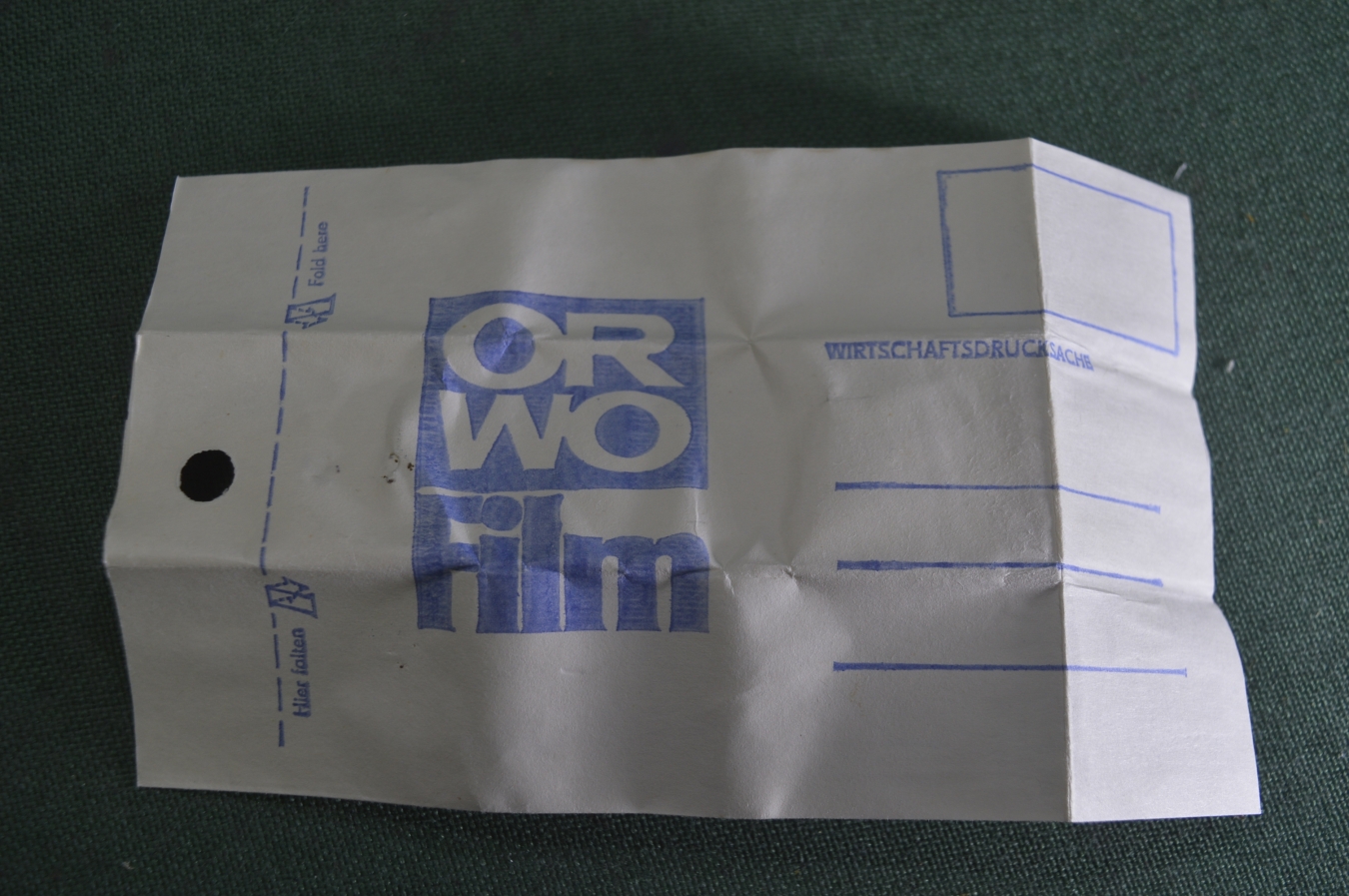 Купить Фотопленка пленка для фотоаппарата "ORWO chrom UT 18". ГДР ...