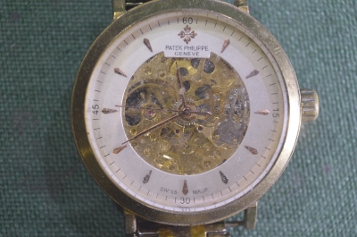 Часы наручные "Patek Philippe, Geneve". Реплика, Китай.