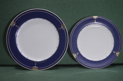 Тарелка большая и малая, Виллерой и Бош. Villeroy Boch Luxembourg Adriana. Фарфор. 