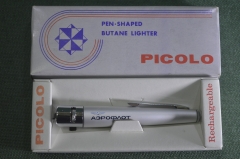 Зажигалка газовая "Аэрофлот СССР". Picolo Crown. Новая в коробке. Авиация.