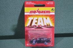 Игрушка машинка модель "Majorette № 209 Porsche 911 Turbo". Блистер. Винтаж. Франция.