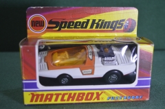 Машинка модель Matchbox Speed Kings "Fuzz Buggi Police Bandolero". Коробка. Великобритания. 1972 г.