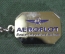 Брелок для ключей "Аэрофлот Ил 86". Авиация. Тяжелый металл. Коробка.