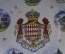 Тарелка настенная фарфоровая "Монако Монте-Карло". Города и гербы. Фарфор. 