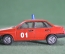 Модель, автомобиль пожарный, ВАЗ 21099. Лада. Масштаб 1:43. Made in Rissia.