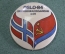 Знак значок "Азербайджанская ССР Норвегия Осло 1984". Бакинская Серия. СССР. 