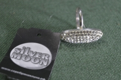 Кольцо серебряное "Сваровски Swarovski". Серебро 925 проба. Новое с биркой #5