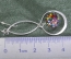 Серьги серебряные "Сваровски Swarovski". Серебро 925 проба. Новые с биркой.